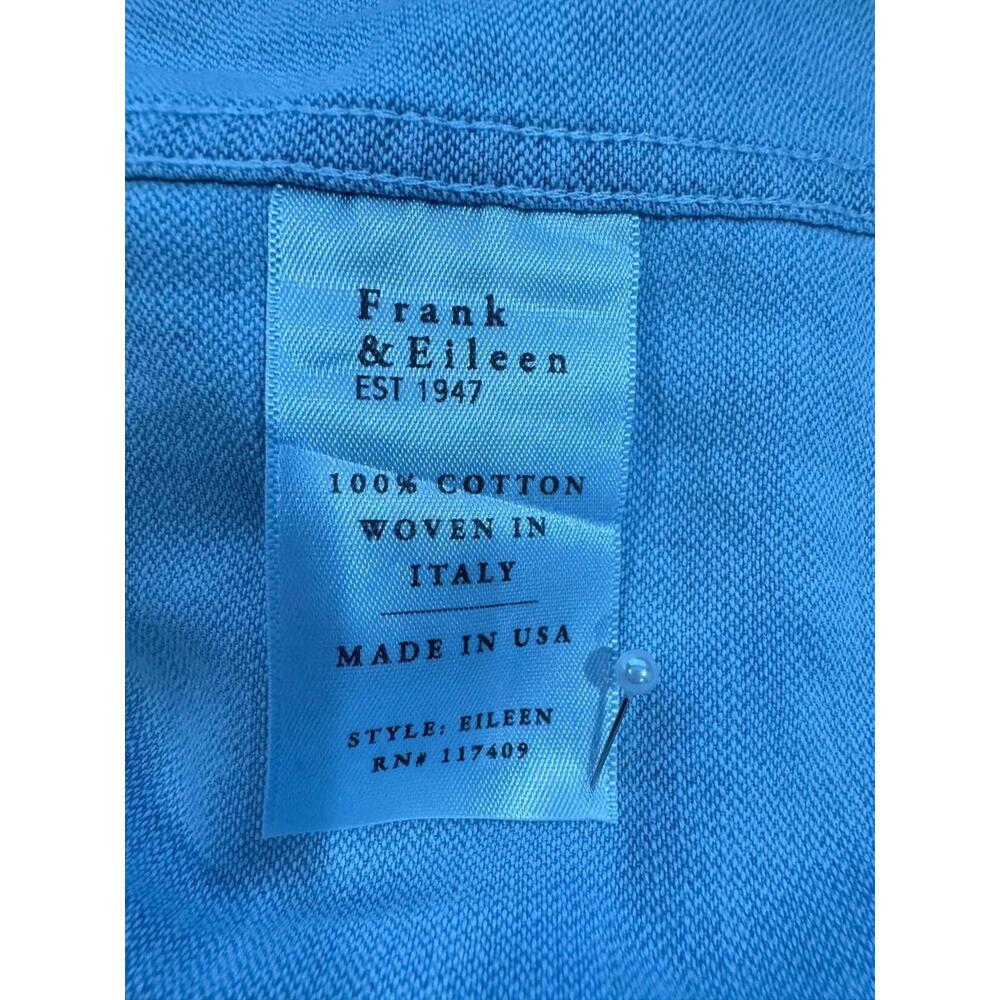 Frank & Eileen Light Blue Denim Long Sleeve Button Eileen Top Sz XXS - Picture 7 of 7